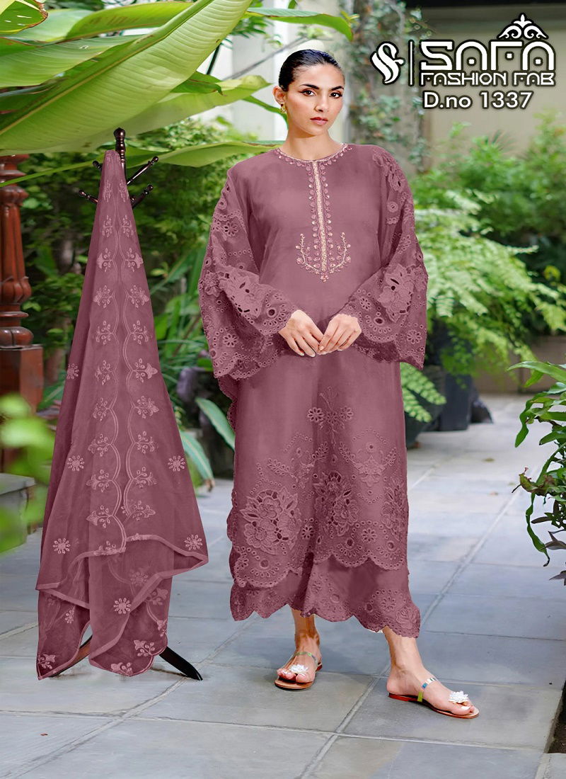 Safa Fashion Fab 1337 Ready Made Pakistani Suit CollectionSafa Fashion Fab 1337 Ready Made Pakistani Suit Coll